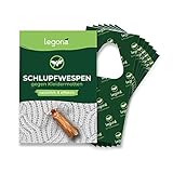 Legona® - Schlupfwespen gegen Kleidermotten / 6X Trigram-Karte à 5 Lieferungen/Biologische & Nachhaltige Bekämpfung von Textilmotten/Alternative zu Mottenspray und Mottenkugeln